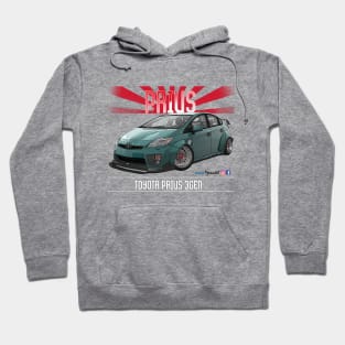 Toyota Prius 2JZ LW Green Hoodie